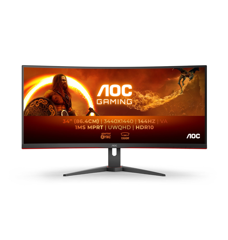 Monitor AOC CU34G2XE 34'' (1ms - 144Hz - VA)