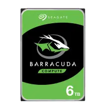 Disco Rígido SEAGATE Barracuda 6TB (3.5'' - 6Gbit s - 5400RPM)