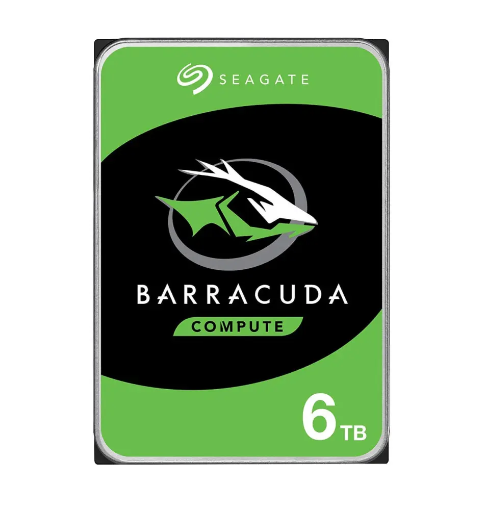 Disco Rígido SEAGATE Barracuda 6TB (3.5'' - 6Gbit s - 5400RPM)
