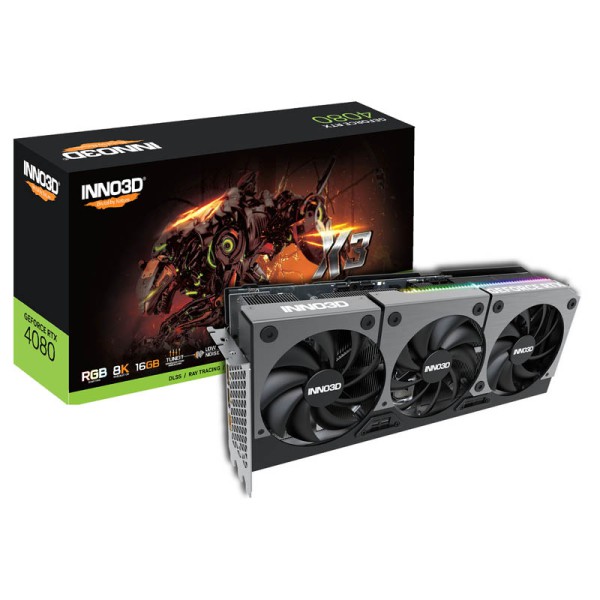 Inno3D GeForce RTX 4080 X3 16GB GDDR6X DLSS3