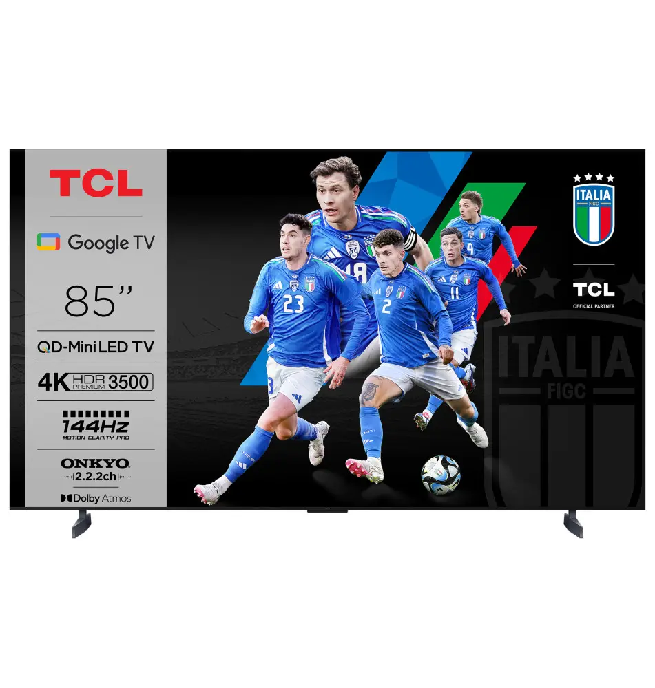 Televisor TCL 85C855 85" (QD-Mini LED - 4K Ultra HD - Preto)