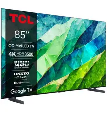 Televisor TCL 85C855 85" (QD-Mini LED - 4K Ultra HD - Preto)