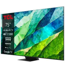 Televisor TCL 75C855 75" (QD-Mini LED - 4K Ultra HD - Preto)
