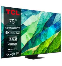 Televisor TCL 75C855 75" (QD-Mini LED - 4K Ultra HD - Preto)