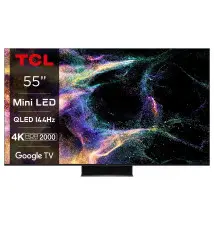 Televisor TCL 55C845 55" (QLED - 4K Ultra HD - Titânio)