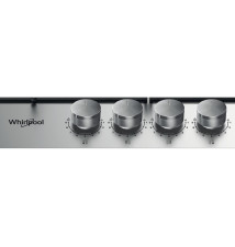 Placa a Gás WHIRLPOOL TGML650IX (Encastre - 4 Zonas - Inox)