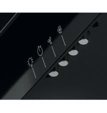 Exaustor de Parede WHIRLPOOL AKR65FLMK (375 m³ h - Conduzido Recirculante - Preto)