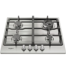 Placa a Gás WHIRLPOOL TGML661IXR (Encastre - 4 Zonas - Inox)