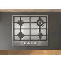 Placa a Gás WHIRLPOOL TGML661IXR (Encastre - 4 Zonas - Inox)