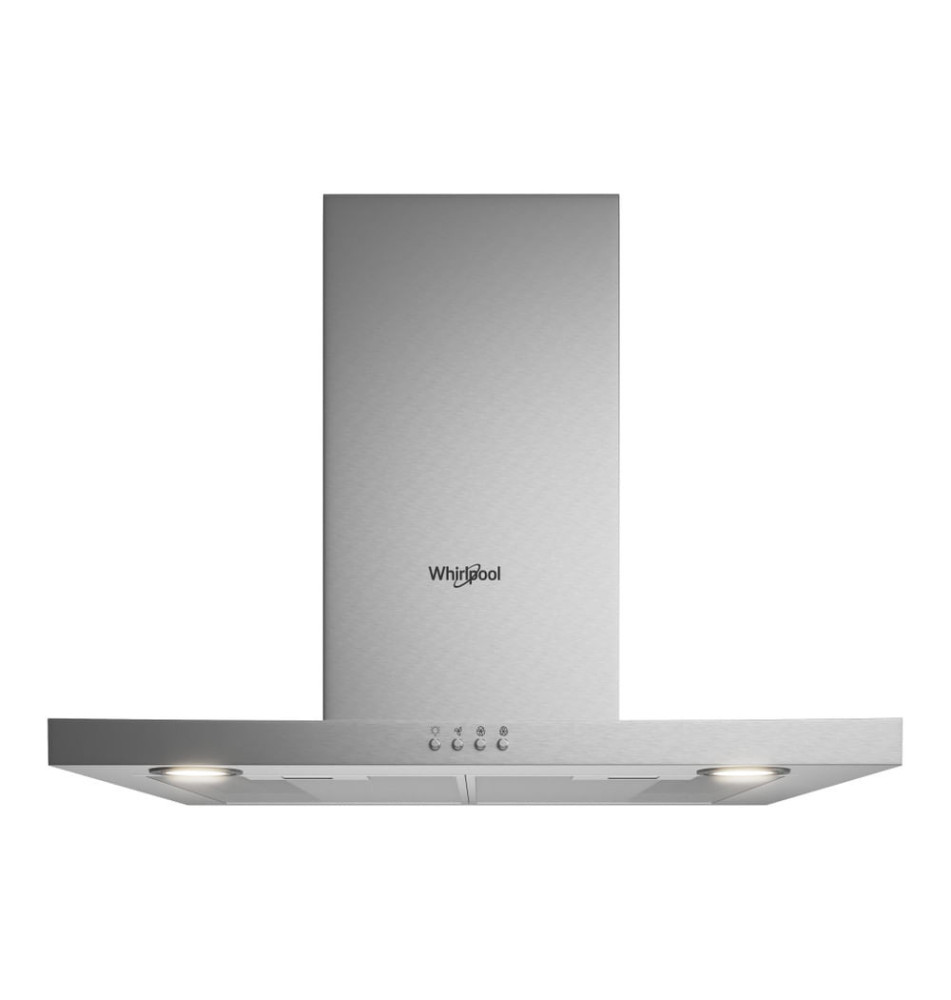 Exaustor de Parede WHIRLPOOL AKR558 3IX (428 m³ h - Conduzido Recirculante - Inox)