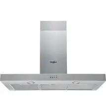 Exaustor de Parede WHIRLPOOL AKR559 3IX (430 m³ h - Conduzido Recirculante - Inox)