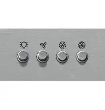 Exaustor de Parede WHIRLPOOL AKR559 3IX (430 m³ h - Conduzido Recirculante - Inox)