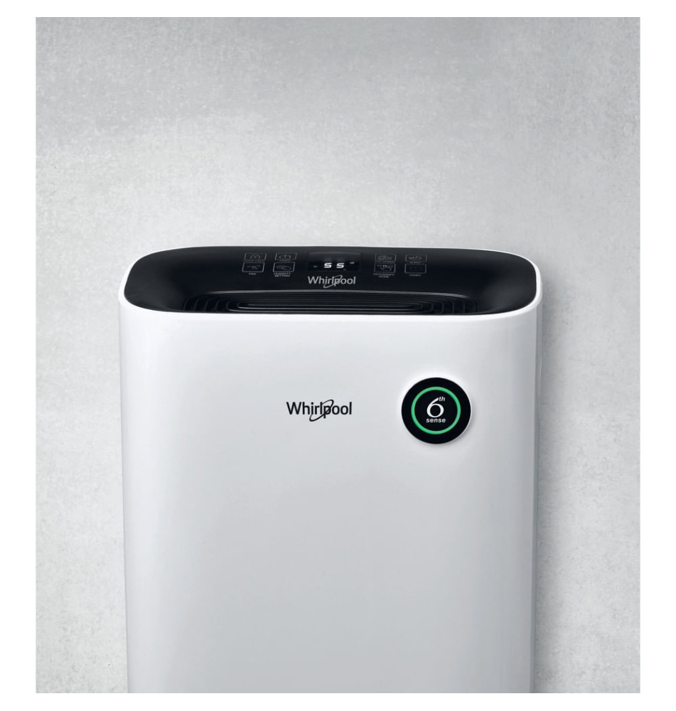 Desumidificador WHIRLPOOL DE20W5252 (20L 24H - 6,5L - Branco)