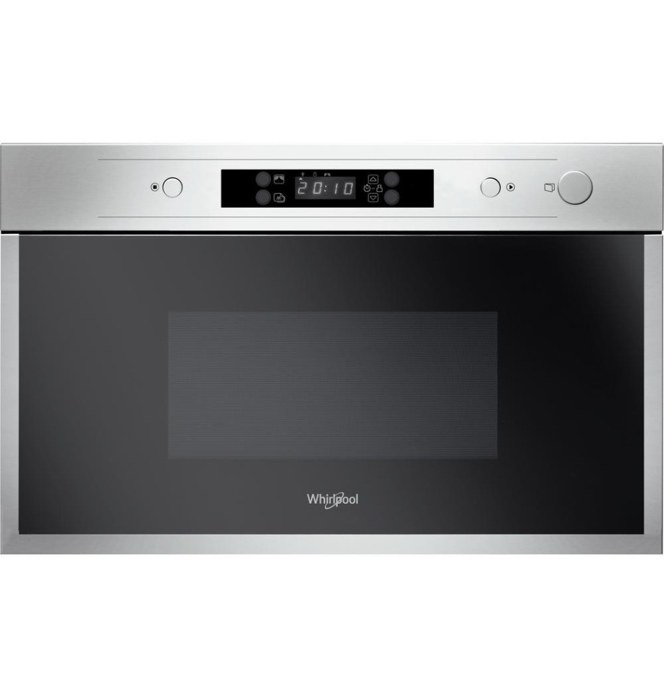 Micro-Ondas WHIRLPOOL AMW440 IX (Encastre - 22L - Preto Prateado)