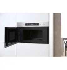 Micro-Ondas WHIRLPOOL AMW440 IX (Encastre - 22L - Preto Prateado)