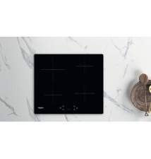 Placa de Indução WHIRLPOOL WSQ4860NE (Encastre - 4 Zonas - Preto)