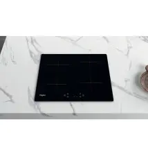 Placa de Indução WHIRLPOOL WSQ4860NE (Encastre - 4 Zonas - Preto)