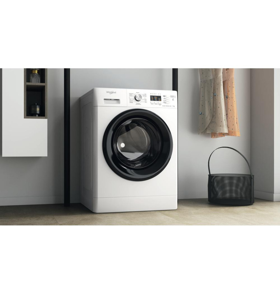 Máquina de Lavar Roupa WHIRLPOOL FFL7259BPL (Independente - 7Kg - Branco)