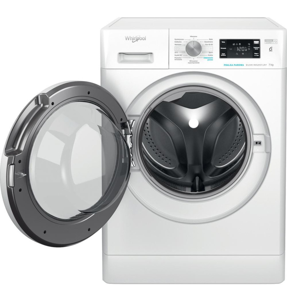 Máquina de Lavar Roupa WHIRLPOOL FFB7038WVPL (Independente - 7Kg - Branco)