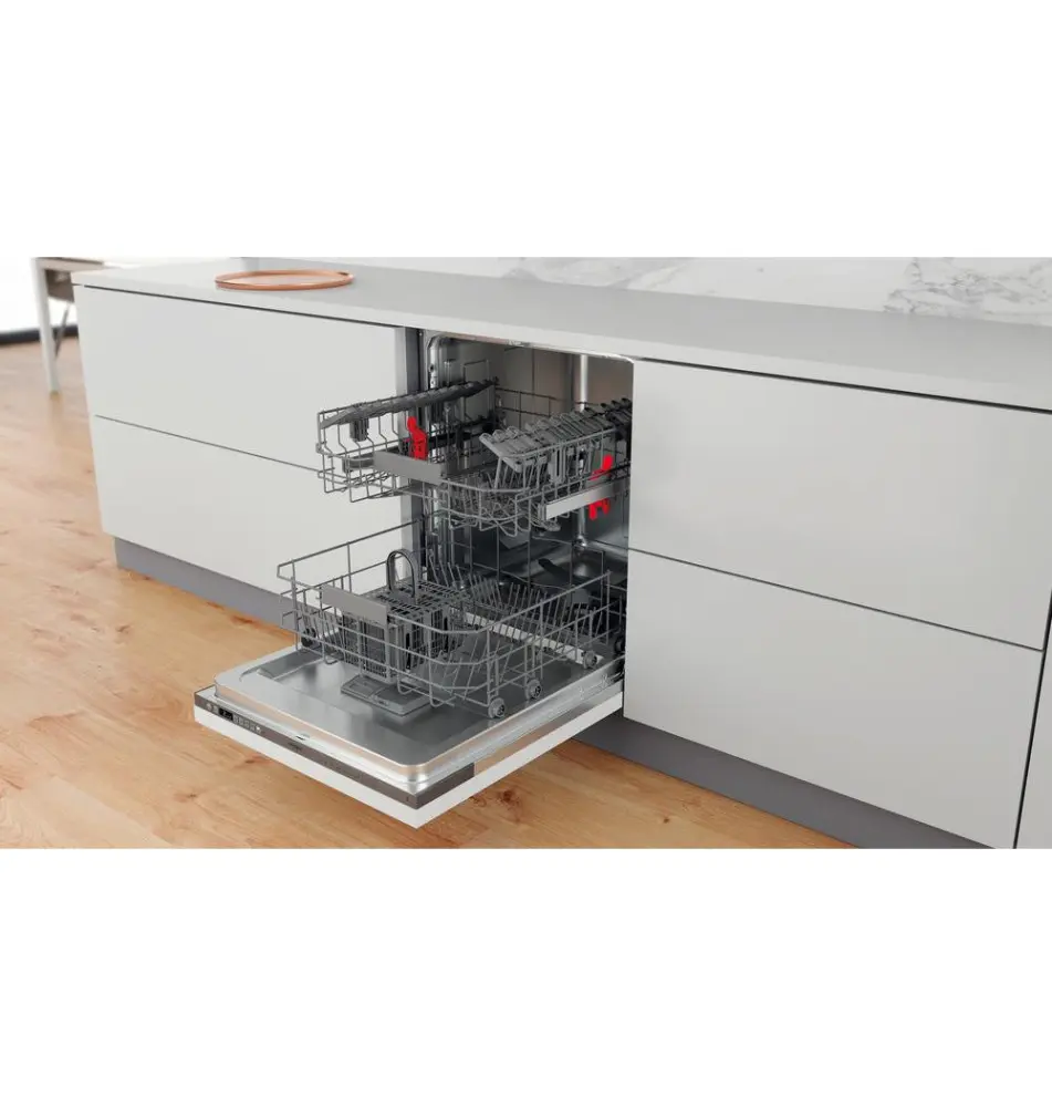Máquina de Lavar Loiça WHIRLPOOL WIO3C23 (Encastre - 14 Talheres - Inox)