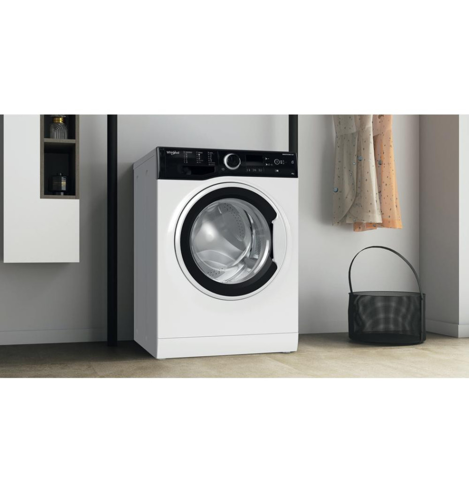 Máquina de Lavar Roupa WHIRLPOOL WRBSS6249SEU (Independente - 6Kg - Branco)