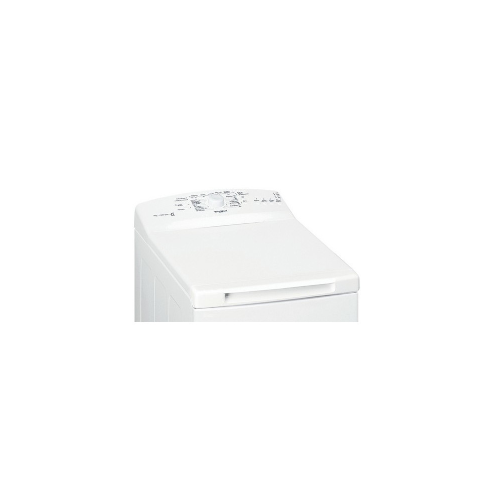Máquina de Lavar Roupa WHIRLPOOL TDLR7220LSSPN (Independente - 7Kg - Branco)