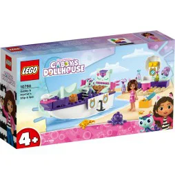 LEGO Casa Das Bonecas de Gabby: Navio e Spa com Gabby e Sereigata 4+ - 10786