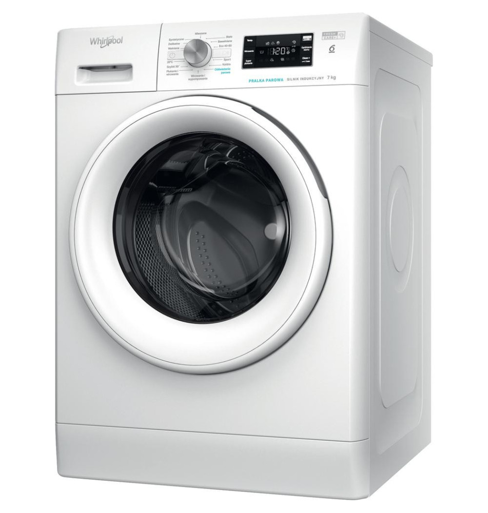 Máquina de Lavar Roupa WHIRLPOOL FFB7259WVPL (Independente - 7Kg - Branco)