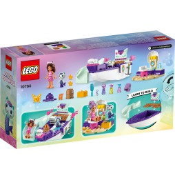 LEGO Casa Das Bonecas de Gabby: Navio e Spa com Gabby e Sereigata 4+ - 10786