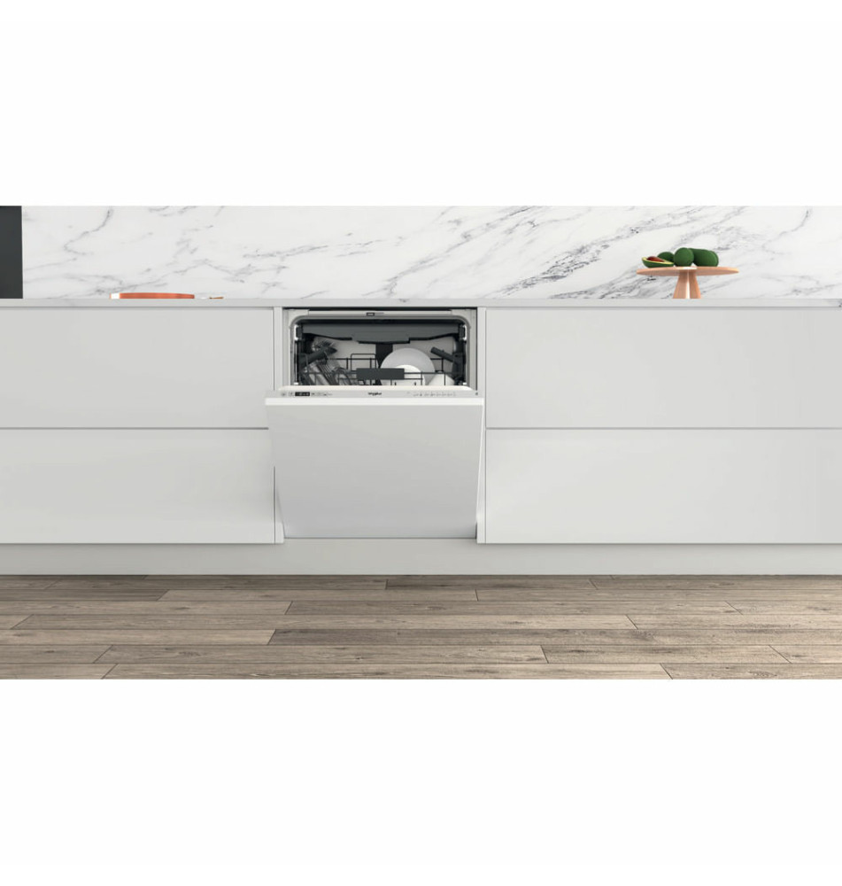 Máquina de Lavar Loiça WHIRLPOOL WIC3C26F (Semiembutido - 14 Talheres - Prateado)