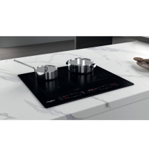 Placa de Indução WHIRLPOOL WLB3360NE (Encastre - 4 Zonas - Preto)