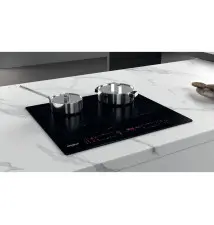 Placa de Indução WHIRLPOOL WLB3360NE (Encastre - 4 Zonas - Preto)