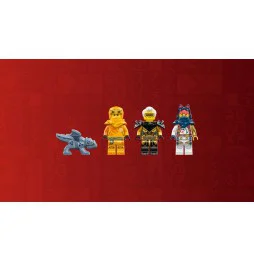 LEGO Ninjago: Mota de Corrida Transformável em Mech da Sora Idades 8+ 384 Peças - 71792