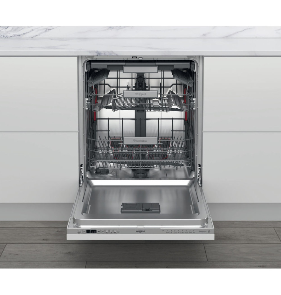 Máquina de Lavar Loiça WHIRLPOOL WIO3O26PL (Encastre - 14 Talheres - Branco)