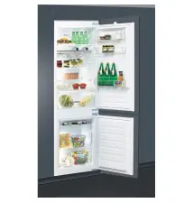 Frigorífico Combinado WHIRLPOOL ART66122 (Encastre - 273L - Branco Dupla Porta)