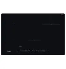 Placa de Indução WHIRLPOOL WLS3777NE (Encastre - 4 Zonas - Preto)