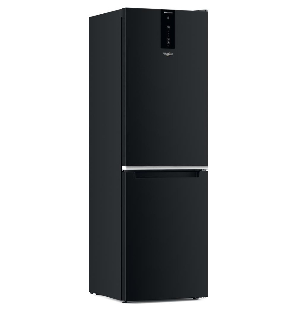 Frigorífico Combinado WHIRLPOOL W7X82OK (Independente - 335L - Preto)