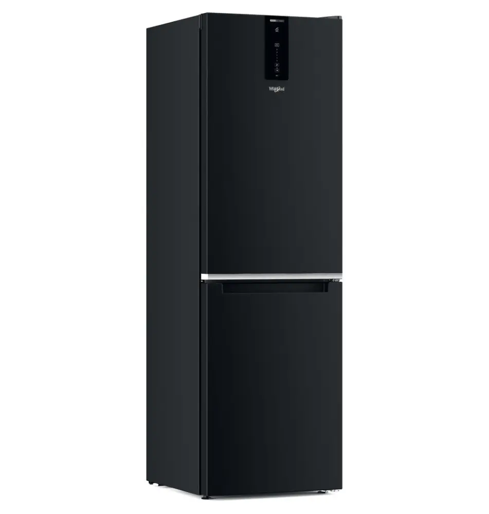 Frigorífico Combinado WHIRLPOOL W7X82OK (Independente - 335L - Preto)