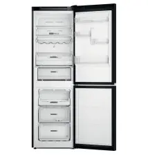 Frigorífico Combinado WHIRLPOOL W7X82OK (Independente - 335L - Preto)