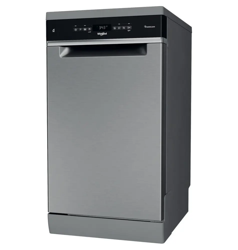 Máquina de Lavar Loiça WHIRLPOOL WSFO3O23PFX (Independente - 10 talheres - Inox)