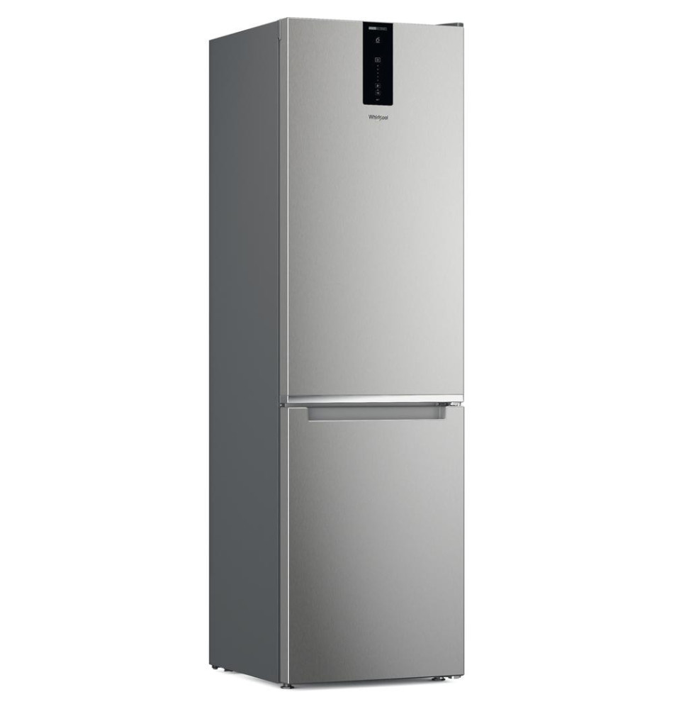 Frigorífico Combinado WHIRLPOOL W7X92OOX (Independente - 367L - Cinzento)