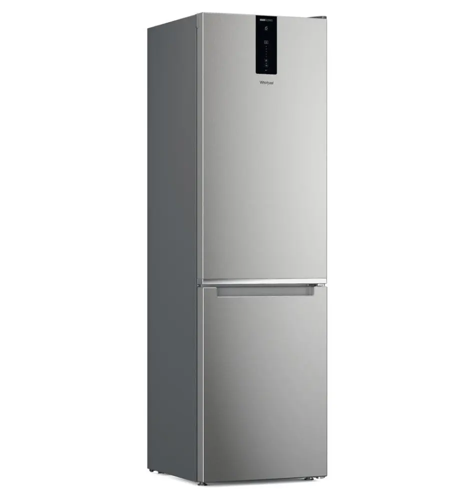 Frigorífico Combinado WHIRLPOOL W7X92OOX (Independente - 367L - Cinzento)