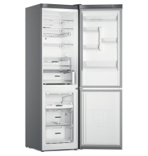 Frigorífico Combinado WHIRLPOOL W7X92OOX (Independente - 367L - Cinzento)