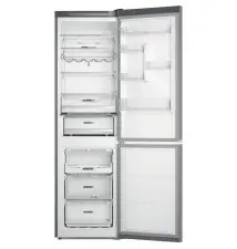 Frigorífico Combinado WHIRLPOOL W7X92OOX (Independente - 367L - Cinzento)