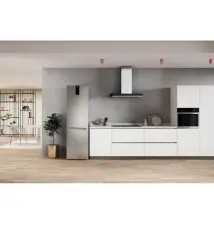Frigorífico Combinado WHIRLPOOL W7X92OOX (Independente - 367L - Cinzento)