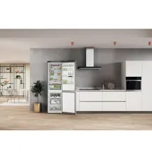 Frigorífico Combinado WHIRLPOOL W7X92OOX (Independente - 367L - Cinzento)