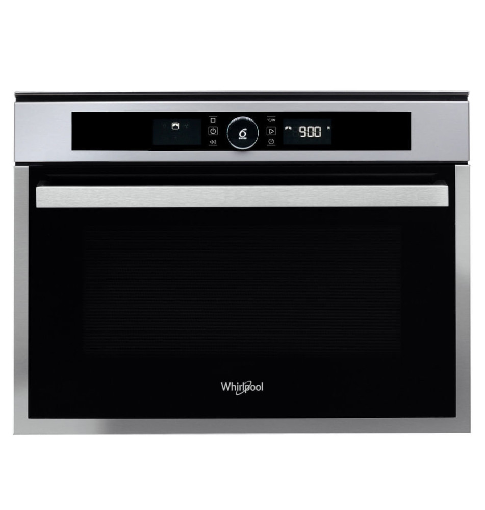 Micro-Ondas WHIRLPOOL Combinado AMW509IX (Encastre - 40L - Inox)