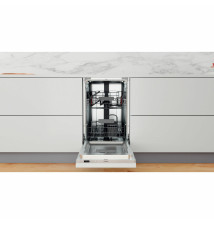 Máquina de Lavar Loiça WHIRLPOOL WSIC3M17 (Encastre - 10 talheres - Prateado)