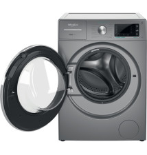Máquina de Lavar Roupa WHIRLPOOL W8W946SRSPT (Independente - 9Kg - Prateado)