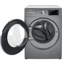 Máquina de Lavar Roupa WHIRLPOOL W8W946SRSPT (Independente - 9Kg - Prateado)
